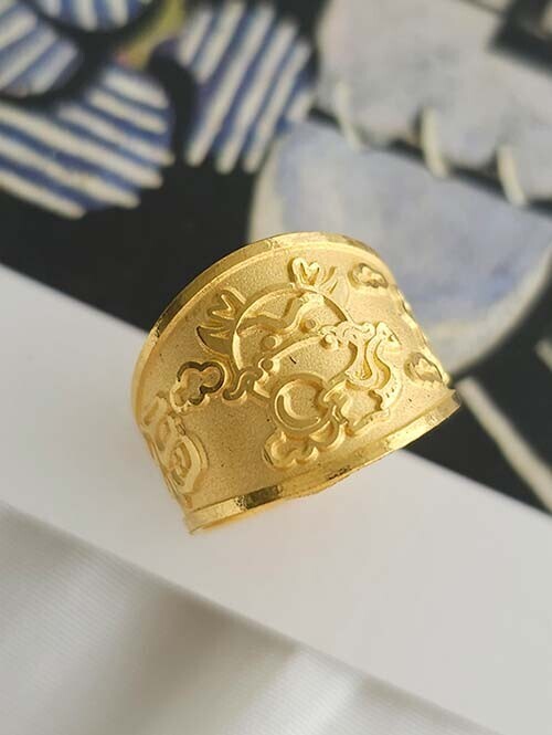 24K 순금 3.75g 용복이 용띠 아기 돌반지