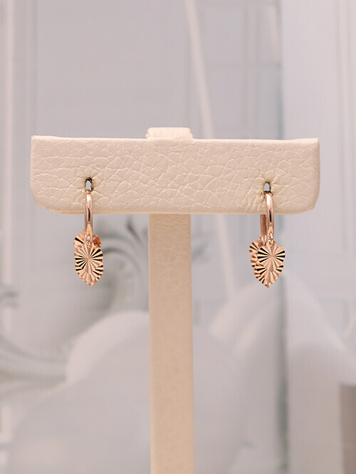 14K 18K 샹들리에 찰랑하트 귀걸이