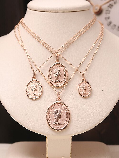 14K 18K 키샤 여왕님 실링 펜던트(미니) (체인별도상품)