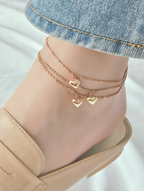 14K 18K 마이하트 통통 데일리발찌 (0.7 굵기)